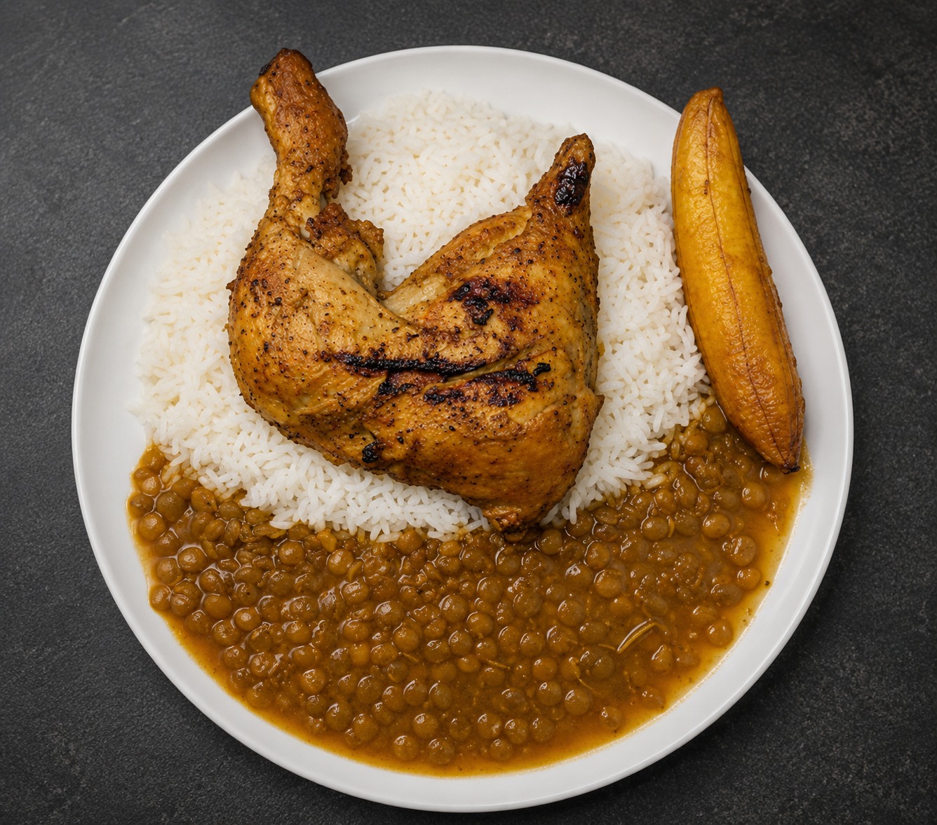 ARROZ CON MENESTRA Y POLLO