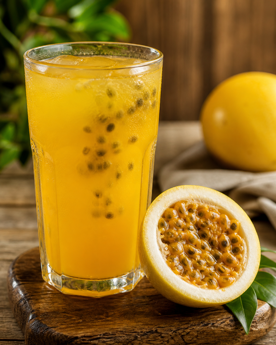 Jugo de maracuyá