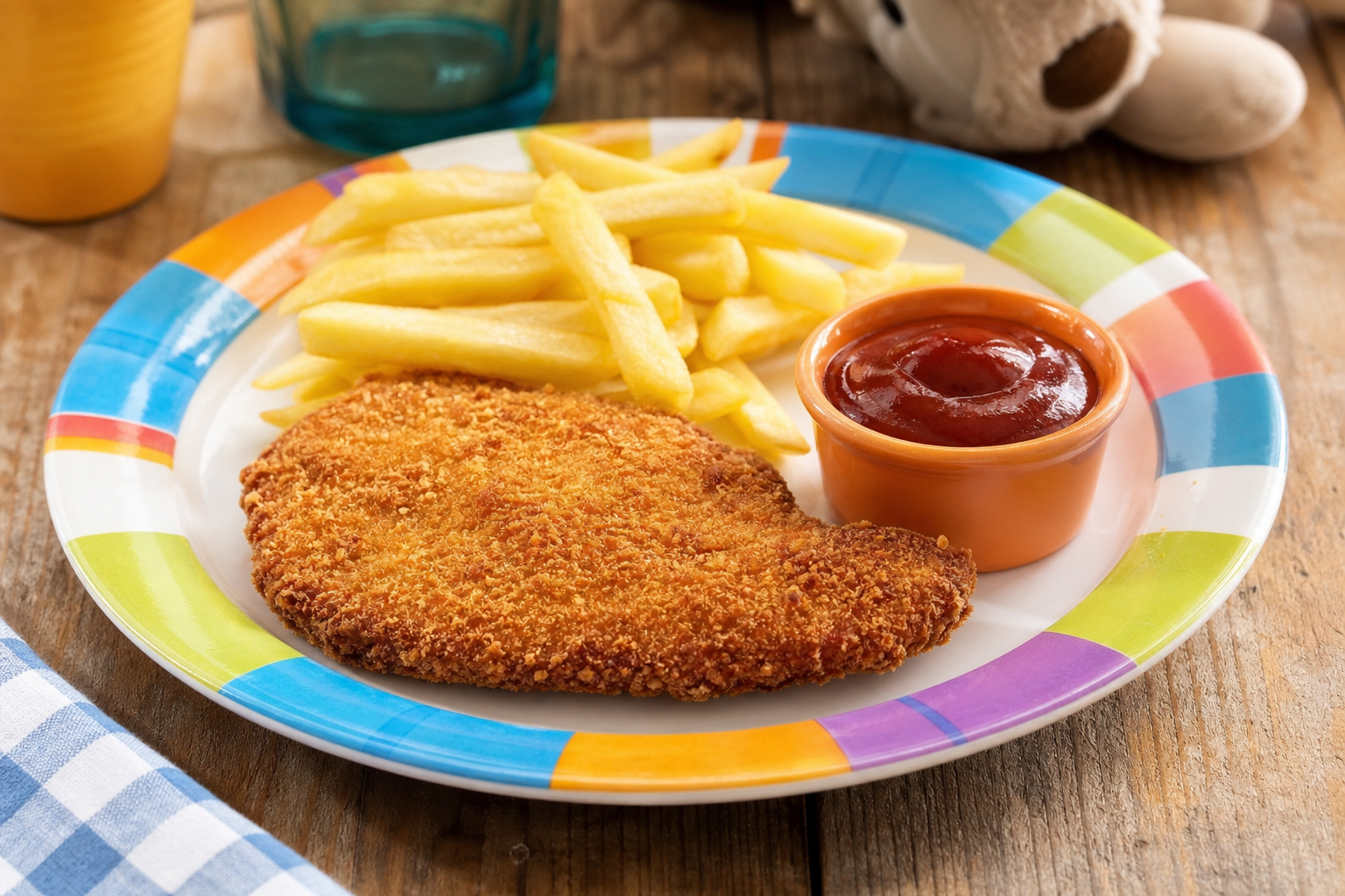 Milanesa de pollo (infantil)