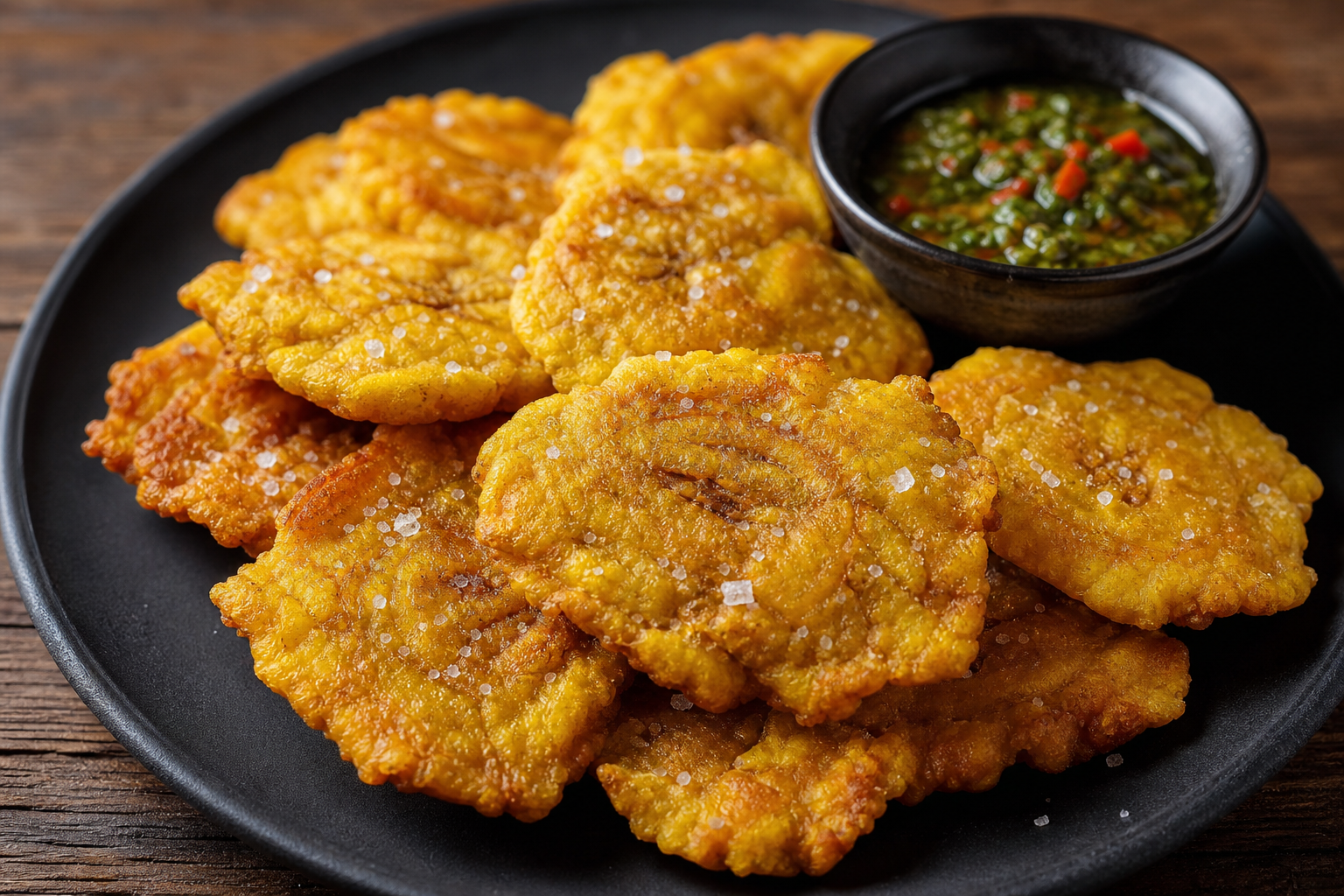 Porción de patacones